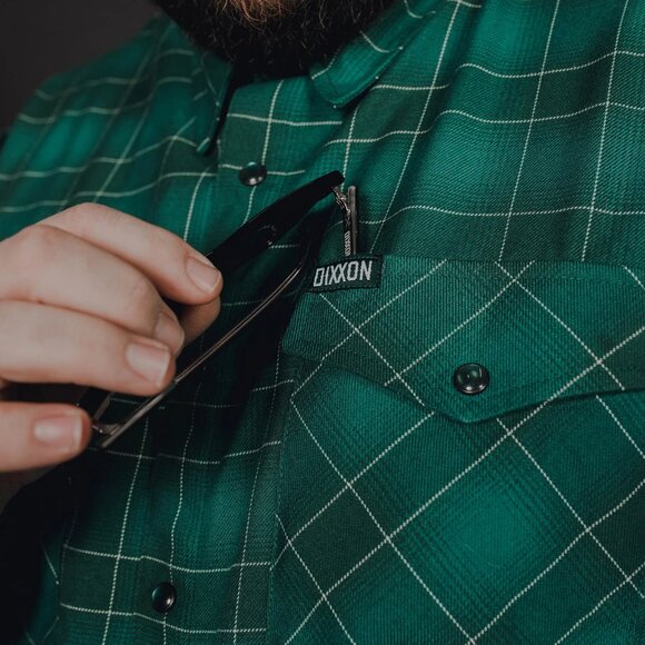 DIXXON Flannel WREATH Flannel Shirt - Men's M - Picture 5 of 12